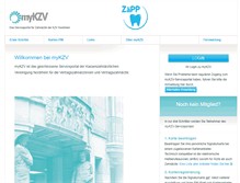 Tablet Screenshot of mykzv.de